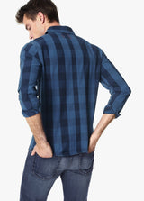INDIGO  PLAID