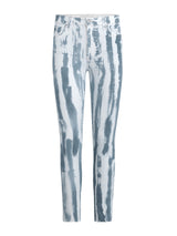 TIE DYE STRIPE BLUE