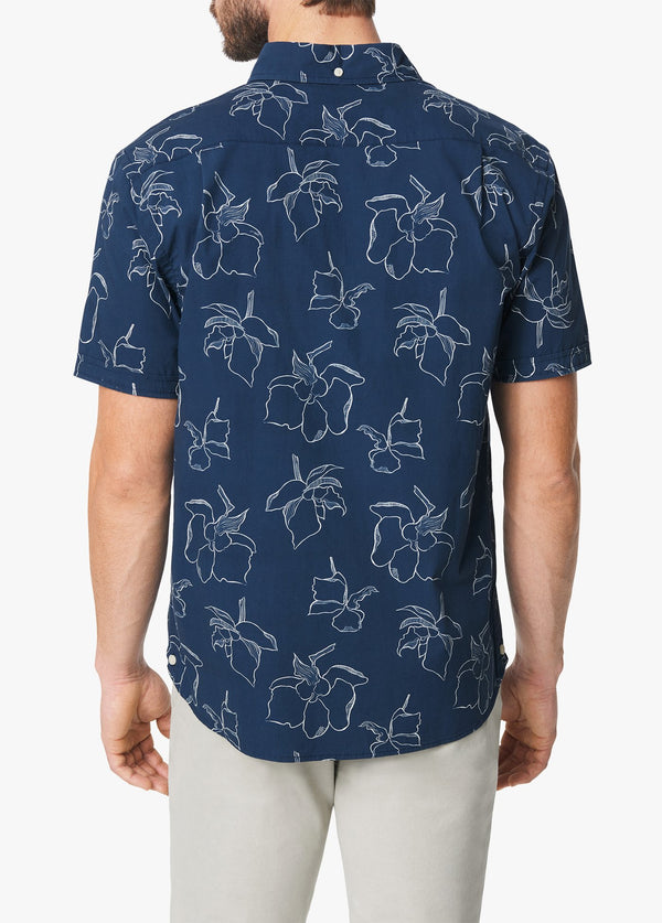FLORAL LINE PRINT