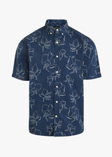 FLORAL LINE PRINT
