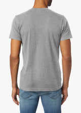 HEATHER CREW NECK TEE