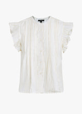 WHITE-GOLD VOILE S