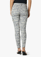 MID RISE UTILITY SKINNY ANKLE - SOFT GREY CAMO