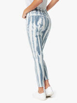 TIE DYE STRIPE BLUE