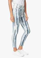 TIE DYE STRIPE BLUE