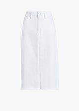 THE A-LINE SKIRT - WHITE