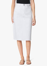 THE A-LINE SKIRT - WHITE