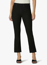 HIGH RISE CROP BOOT CUT HEM - BASSIE