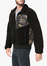 SPLICED SHERPA JACKET