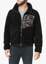 SPLICED SHERPA JACKET