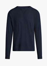 TOWEL TERRY CREW NECK SWEATERSHIRT