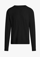 TOWEL TERRY CREW NECK SWEATERSHIRT