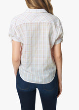 THE YARN DYE SHORT SLEEVE SHIRT