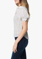 THE YARN DYE SHORT SLEEVE SHIRT