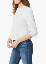 PUFF SLEEVE ELBOW TOP