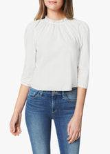 PUFF SLEEVE ELBOW TOP