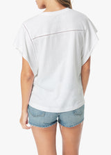 THE BUTTERFLY SHORT SLEEVE SEAMING TEE