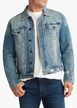 TRUCKER DENIM JACKET - RAJIV