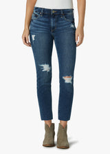 BOYFRIEND SLIM CROP - CRANE